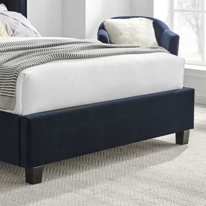 LL Polaris Navy 5ft Bed Frame